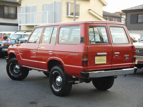 ランクル６０　FJ62V　リア観音開き　フェンダーミラー　丸目